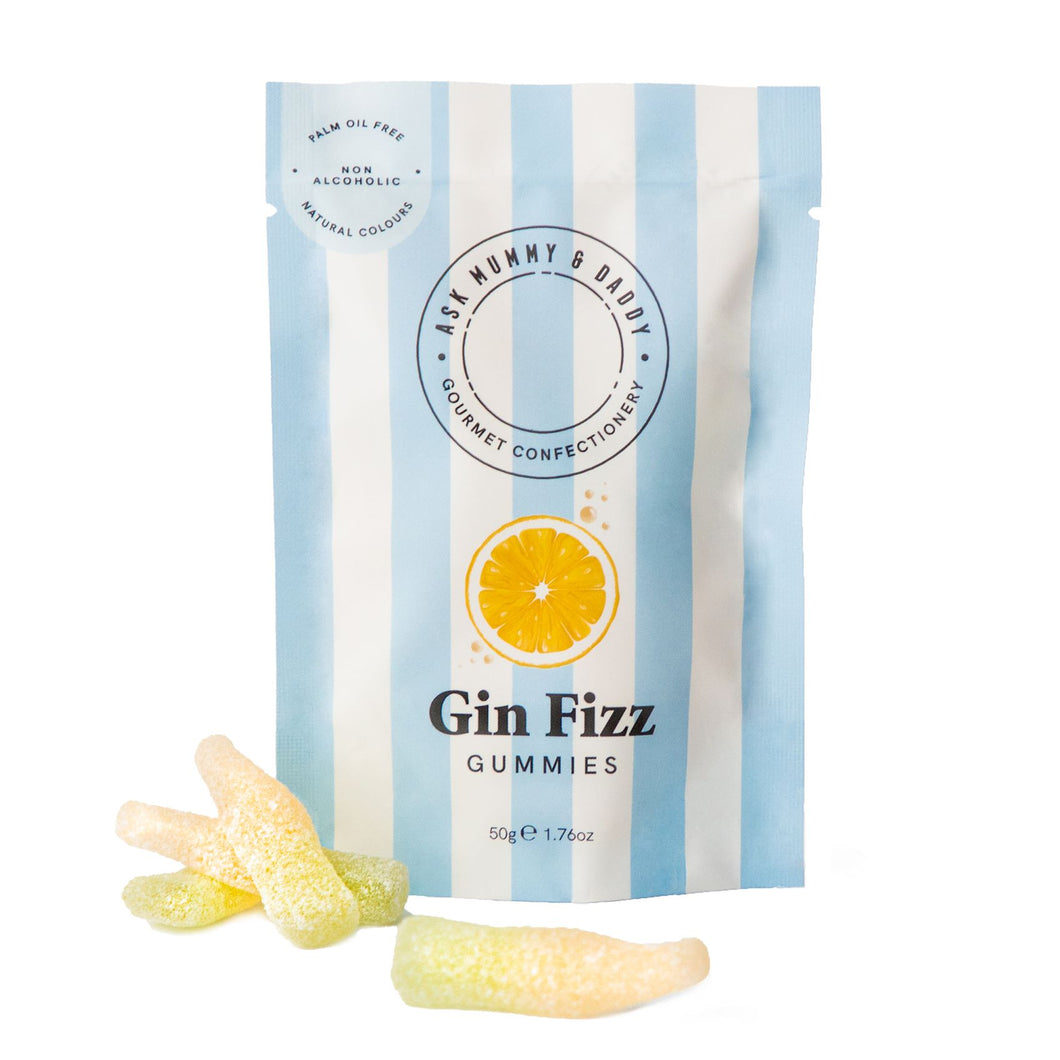 Gin Fizz Gummies Gift Bag, 50g