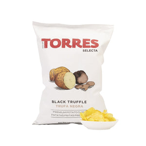 Torres Black Truffle Potato Crisps, 125g