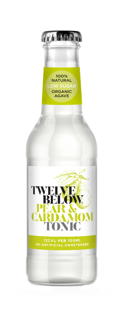 Twelve Below Pear & Cardamom Tonic Water, 200ml