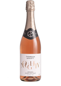 Noughty Organic Alcohol-Free Sparkling Rosé Wine 0%ABV, 75cl