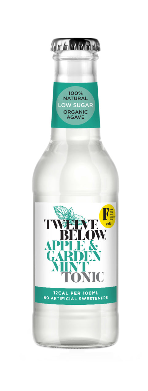 Twelve Below Apple & Garden Mint Tonic Water, 200ml